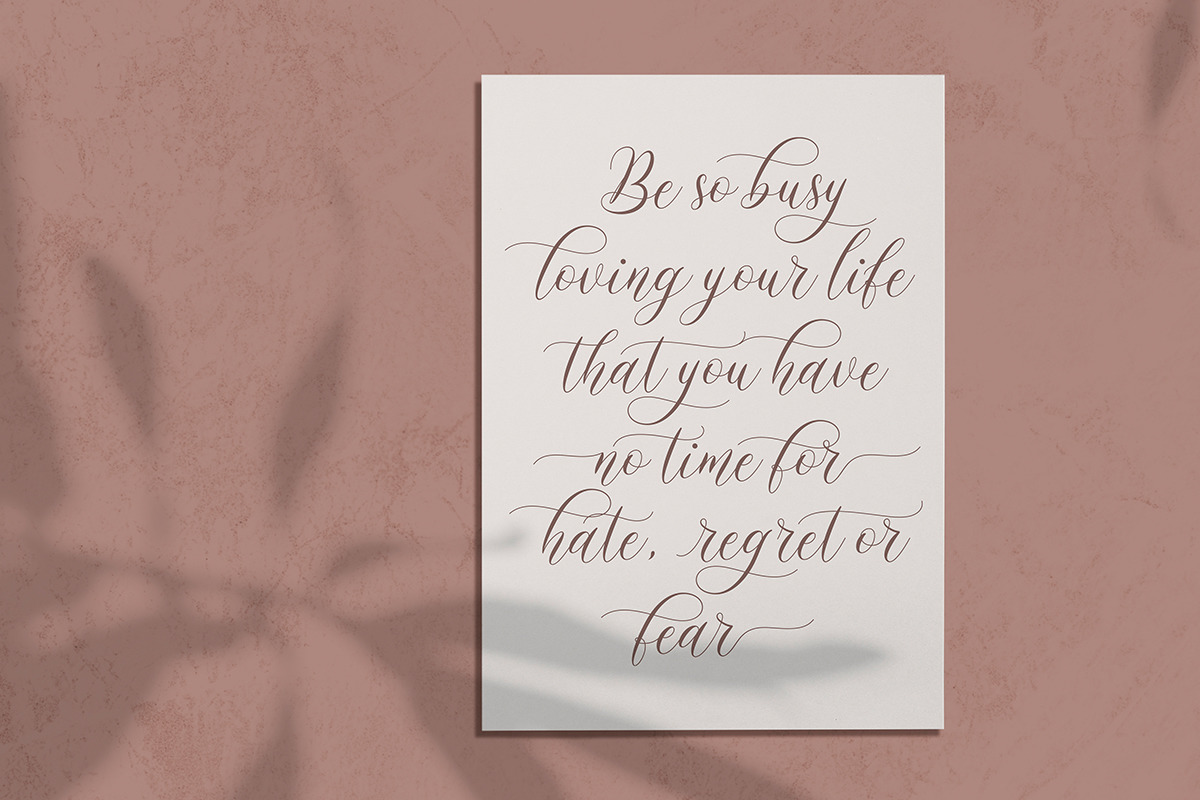 Mockingbird | Modern Calligraphy Mockingbird | Modern Calligraphy