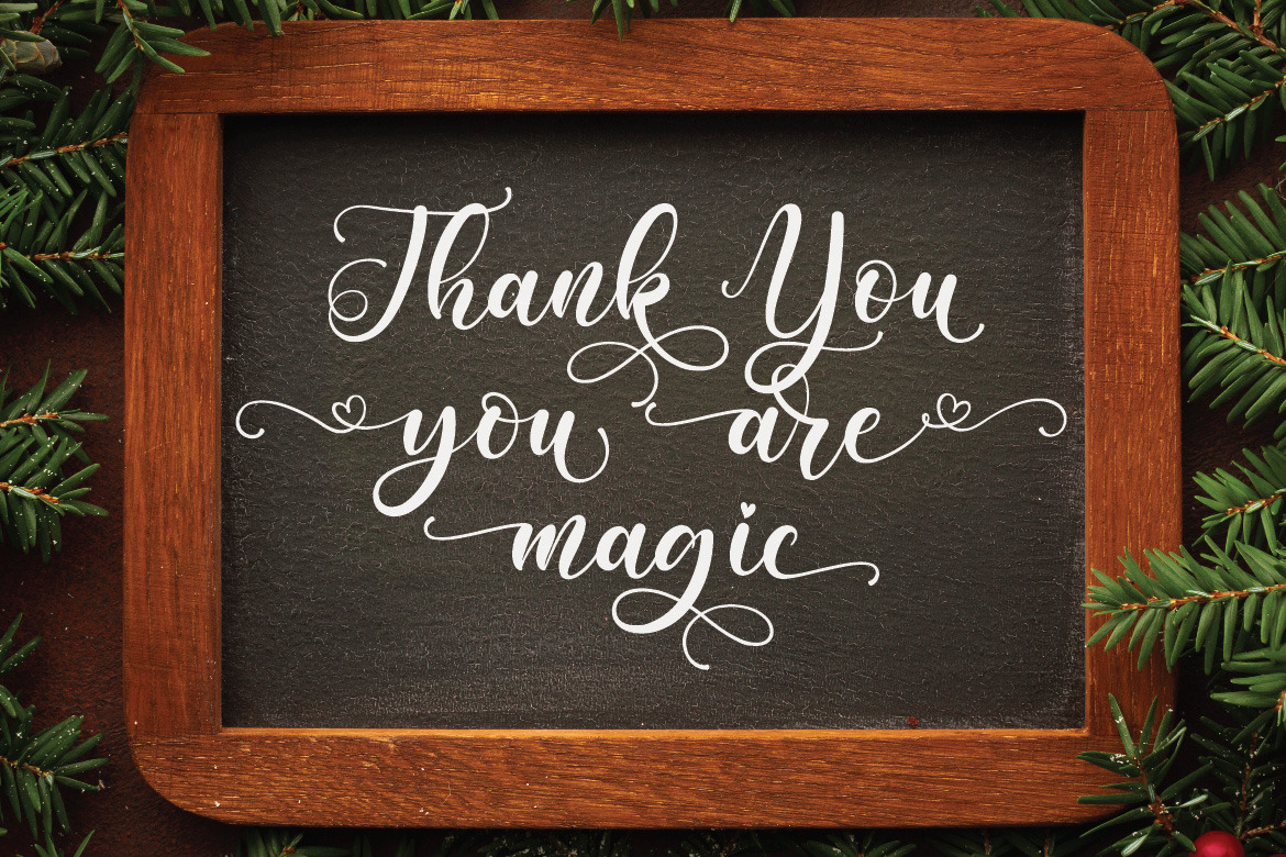 Magic Winter Font Trio & Extras Magic Winter Font Trio & Extras