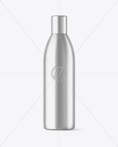 Metallic Bottle Mockup