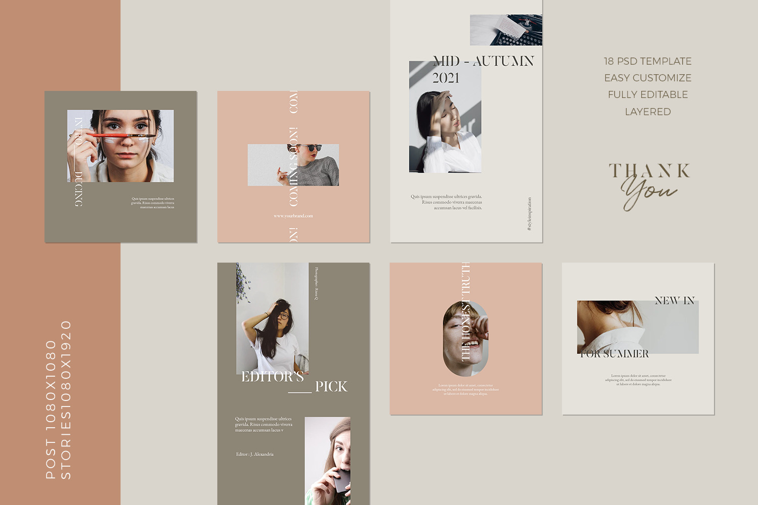 Gienka - Minimalist Instagram Stories & Post Gienka - Minimalist Instagram Stories & Post