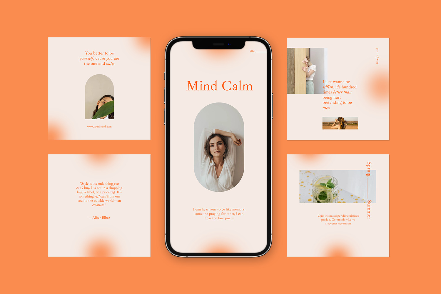 Agacia - Minimalist Instagram Stories &amp; Post