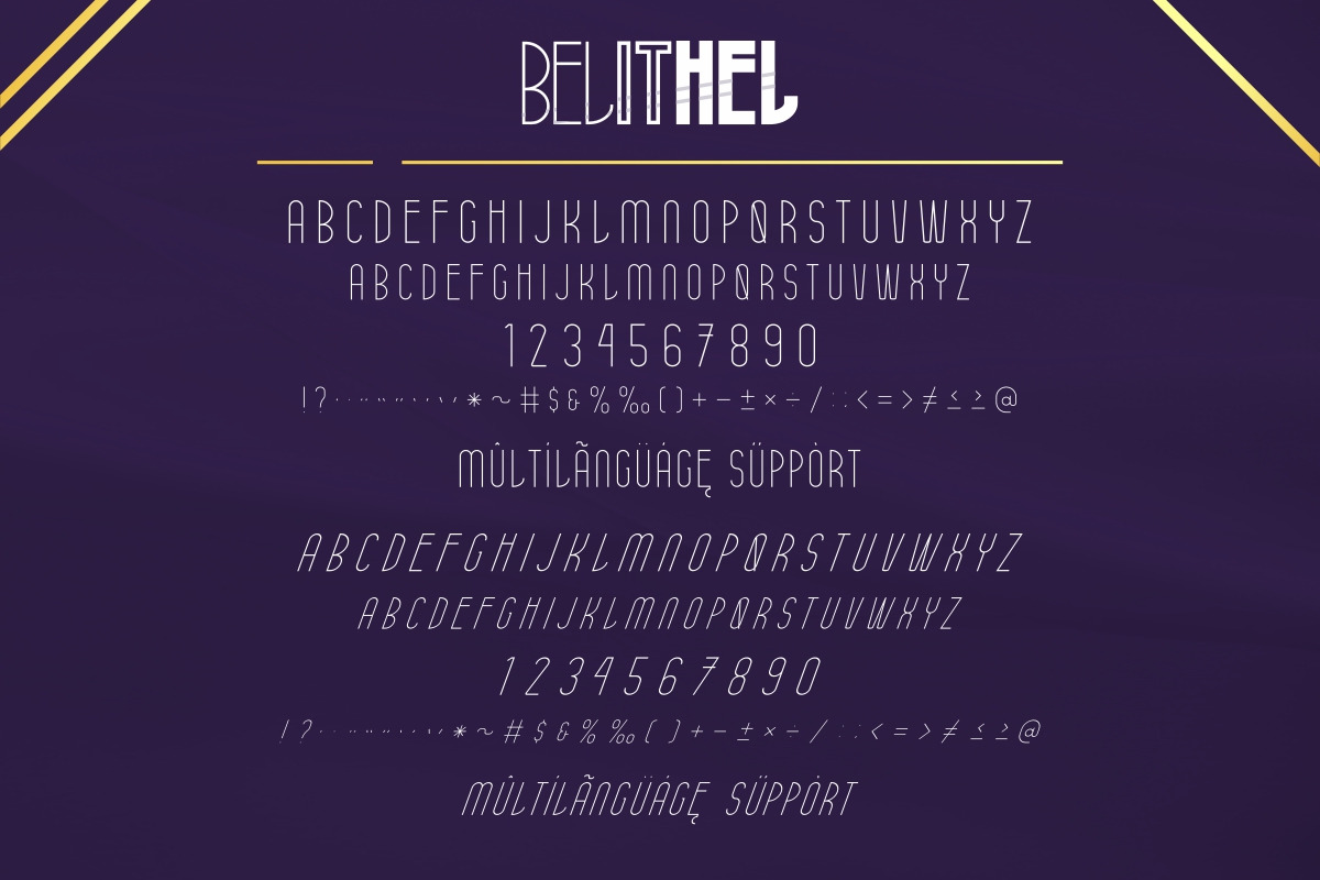Belithel Font Belithel Font
