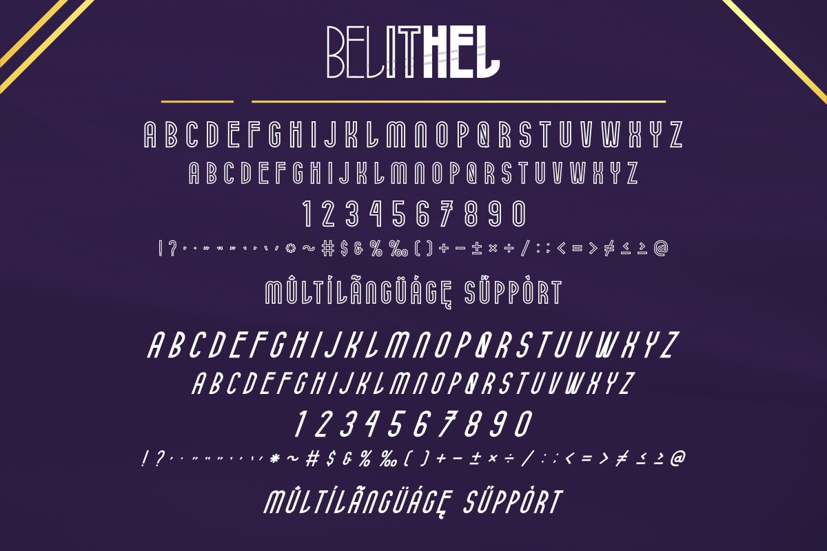 Belithel Font Belithel Font