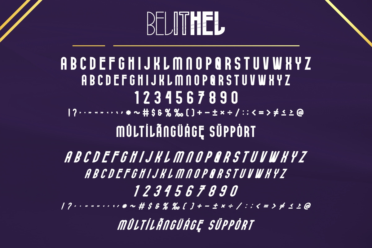 Belithel Font