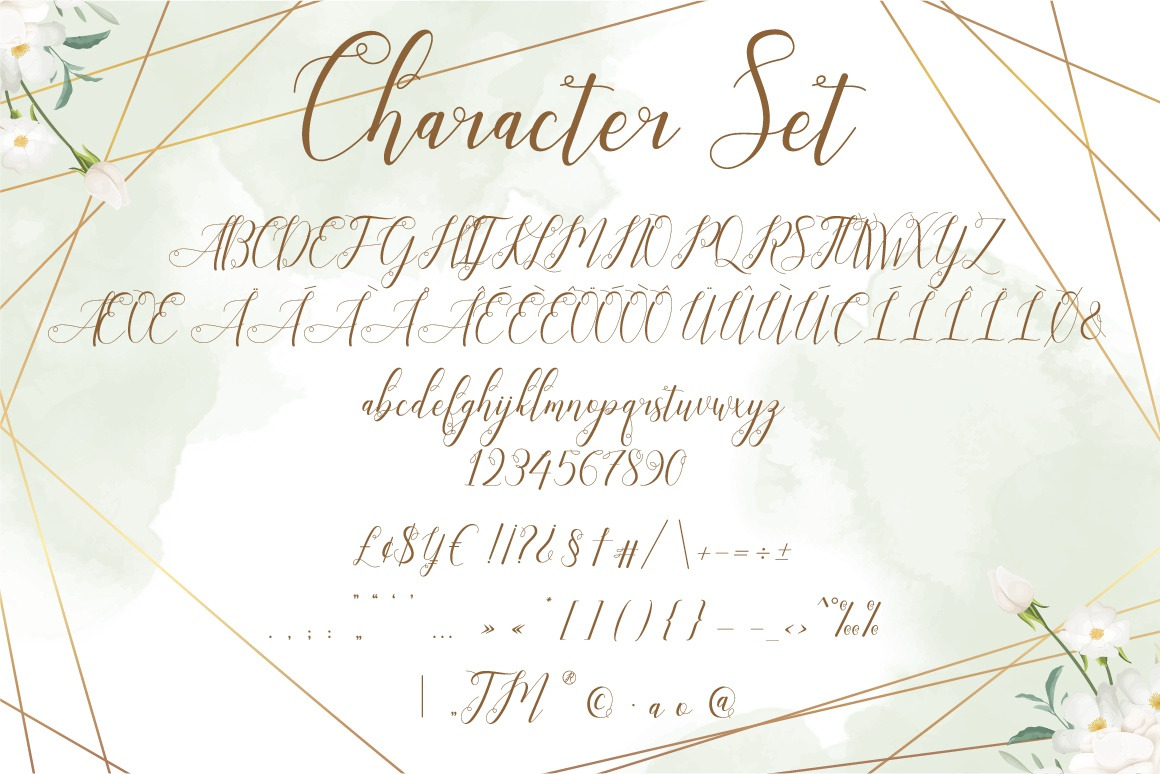 Laniesky - Calligraphy Font