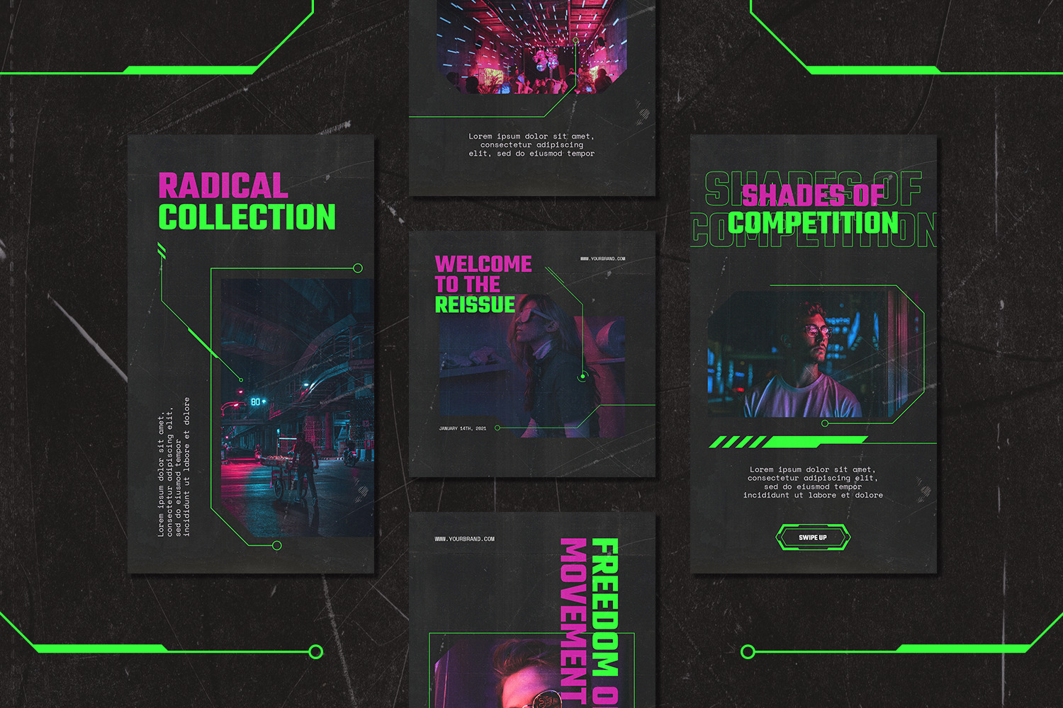 Gravesz - Instagram Stories & Post Template Gravesz - Instagram Stories & Post Template