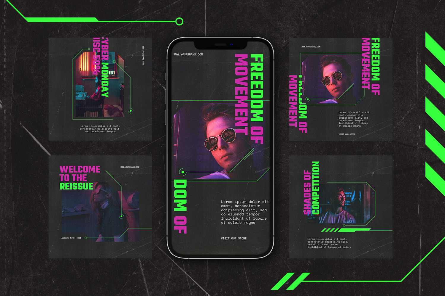 Gravesz - Instagram Stories & Post Template Gravesz - Instagram Stories & Post Template