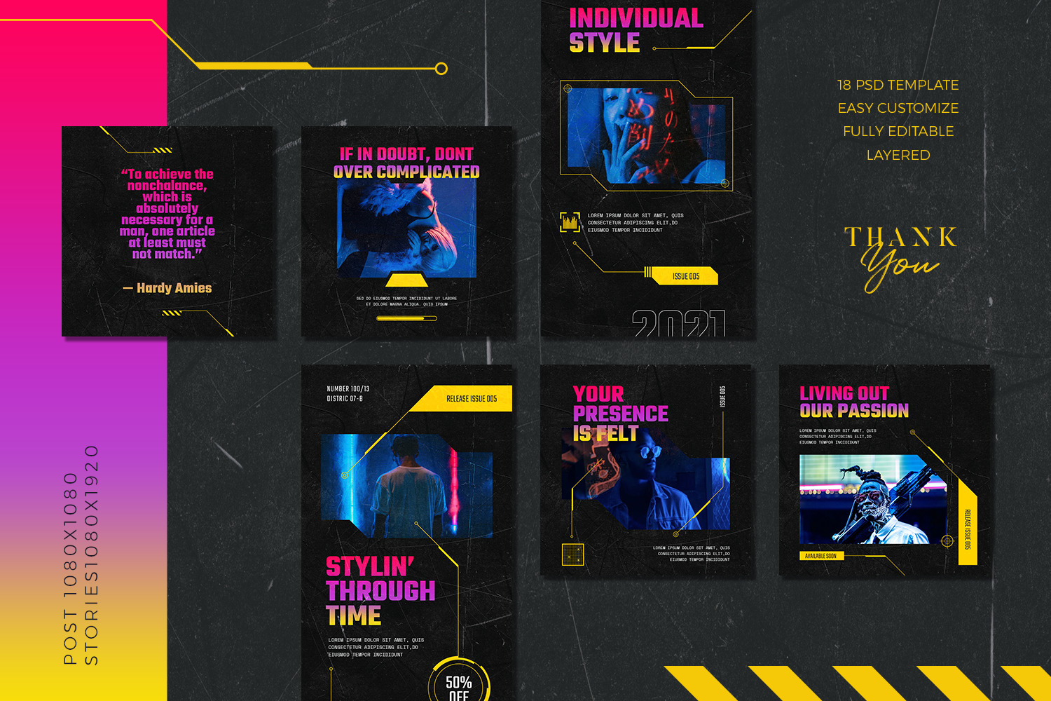 Aphiros - Instagram Stories & Post Template Aphiros - Instagram Stories & Post Template