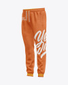 Men's Melange Sport Pants Mockup