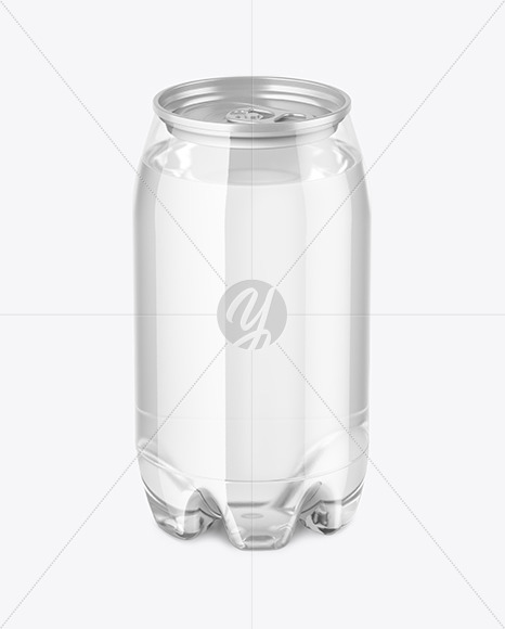 Clear PET Water Can Mockup