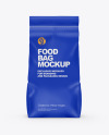 Matte Food Bag Mockup