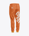 Men's Melange Sport Pants Mockup