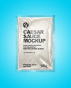 Caesar Sauce Package Mockup