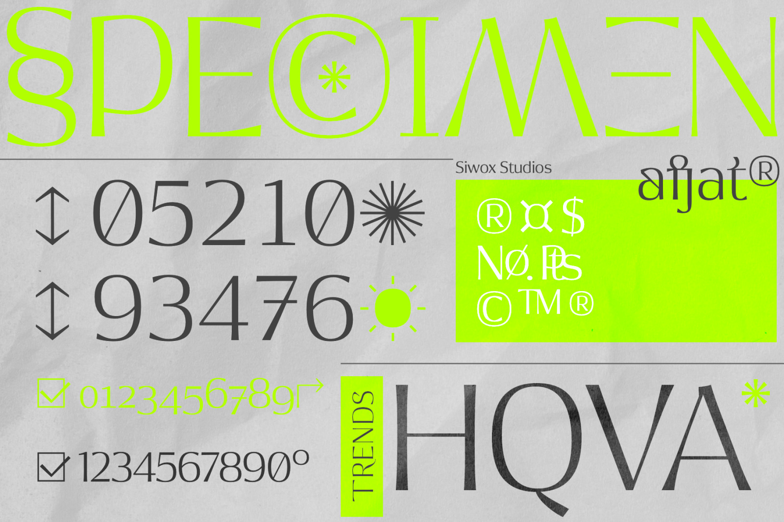 Afjat Trends - Latin & Cyrillic Afjat Trends - Latin & Cyrillic