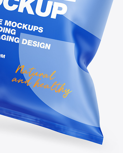 Matte Snack Package Mockup