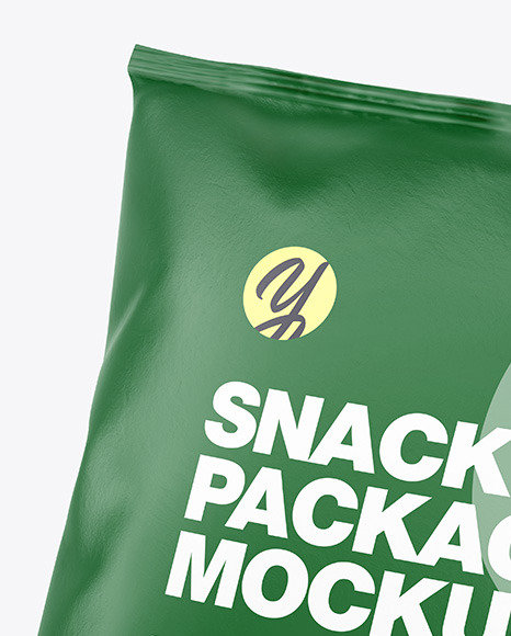 Paper Snack Package Mockup