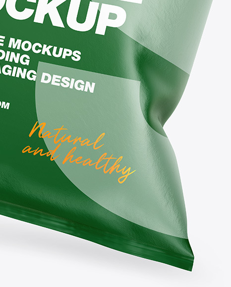 Paper Snack Package Mockup