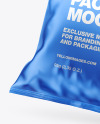 Matte Metallic Snack Package Mockup