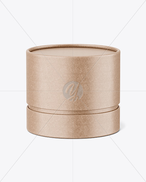 Kraft Paper Tube Mockup