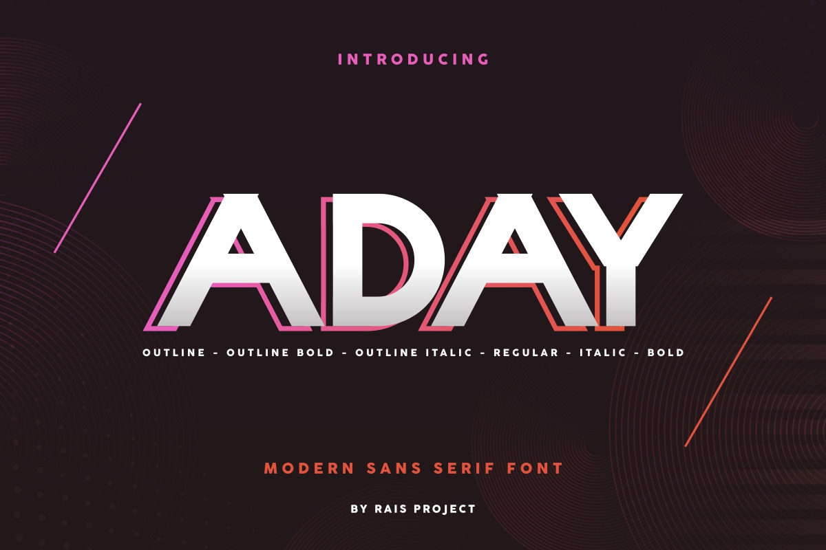 Aday Font Aday Font