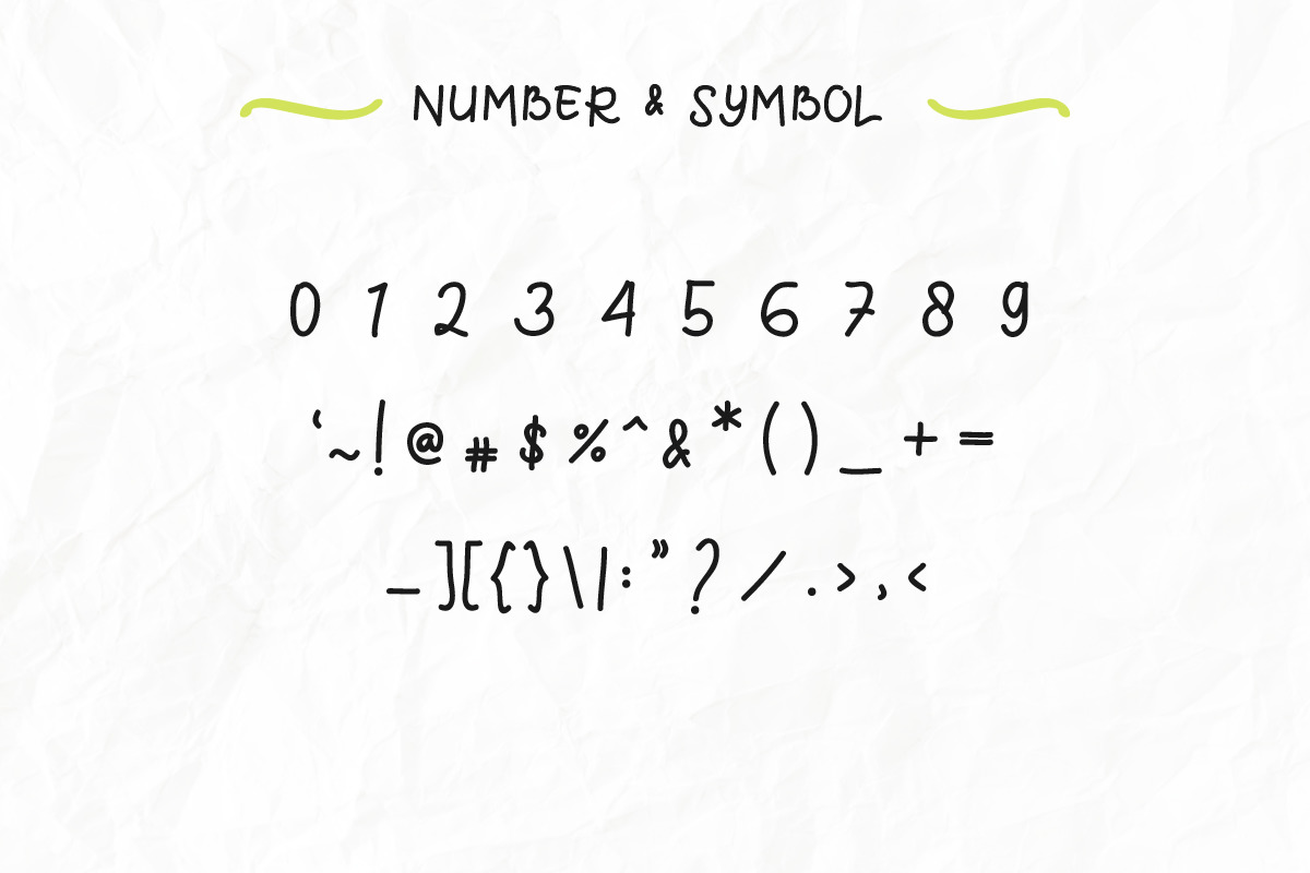 Green Aila Handwriting Font Green Aila Handwriting Font