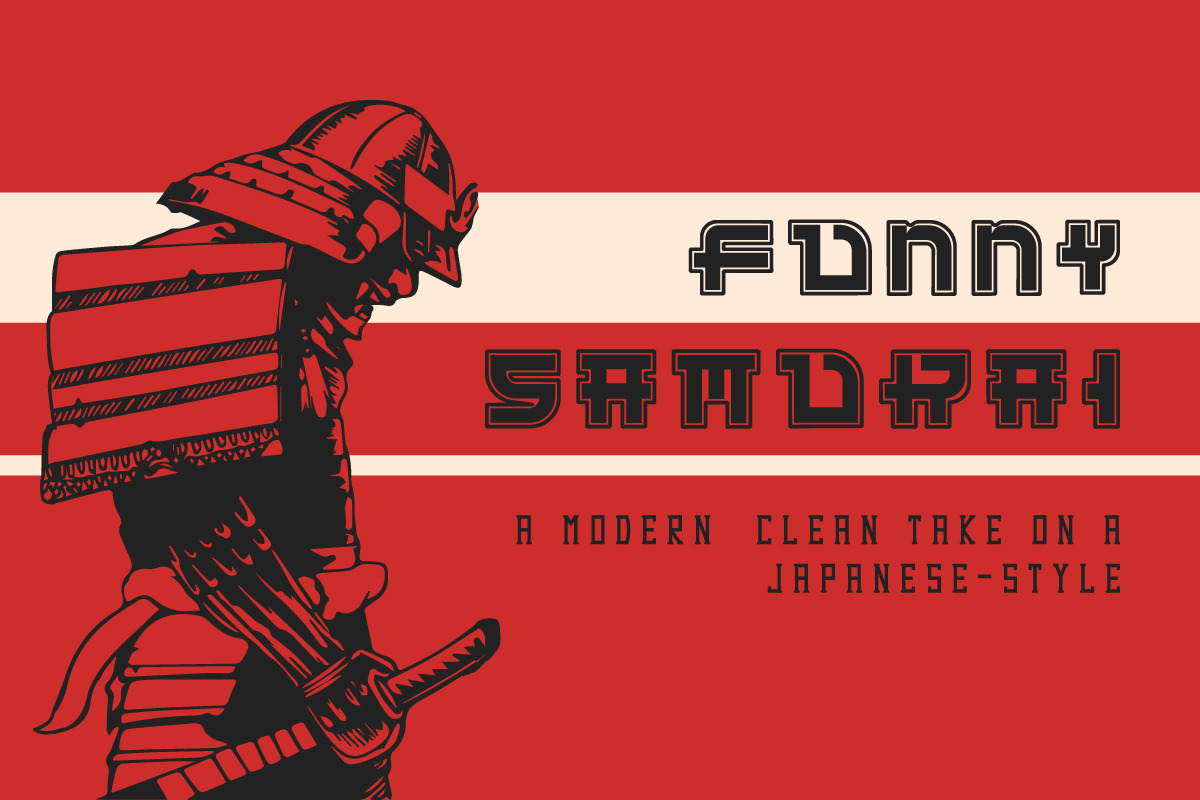 FunnySamurai Sans Serif Font