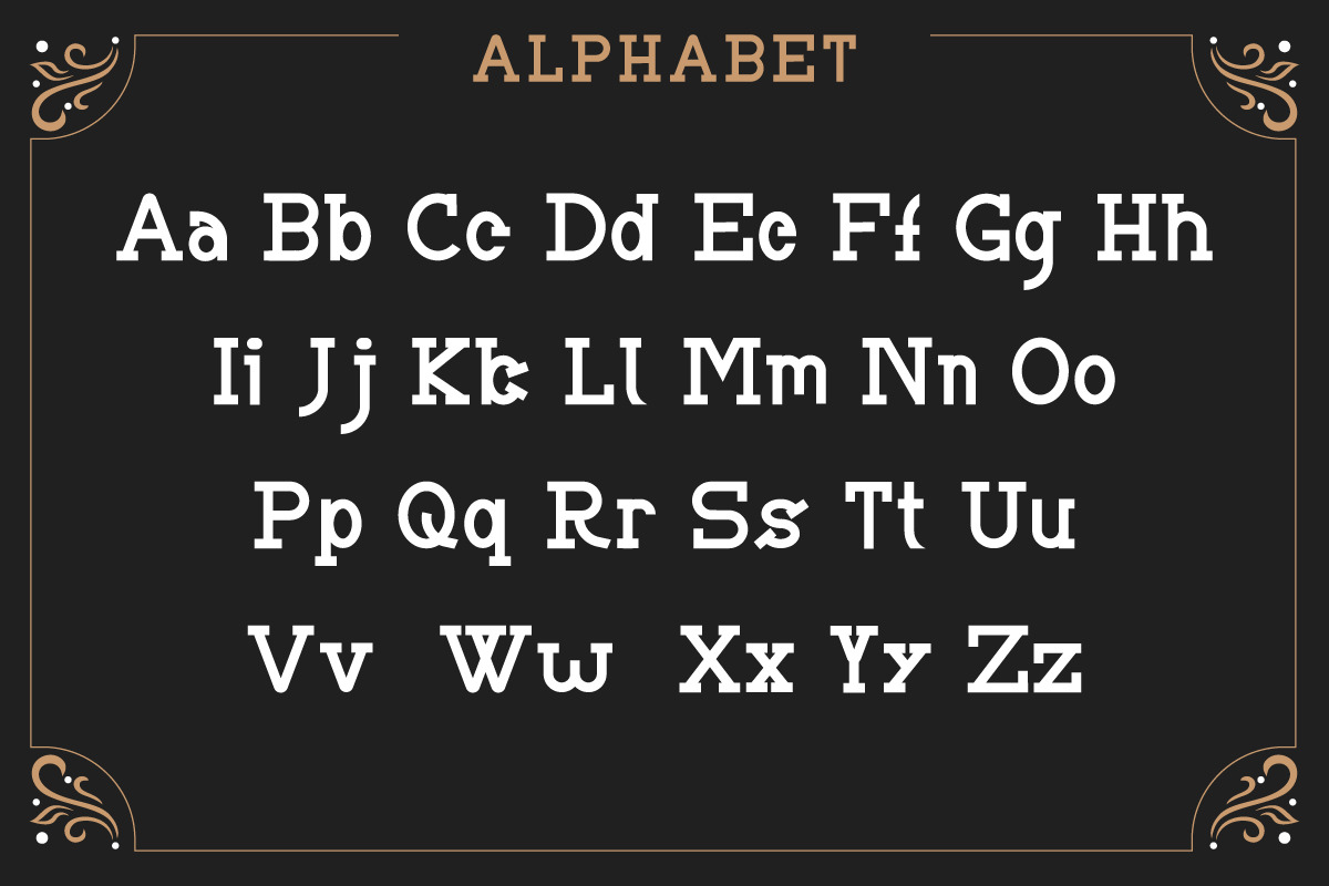 BRIAN WORTH - Vintage Font BRIAN WORTH - Vintage Font