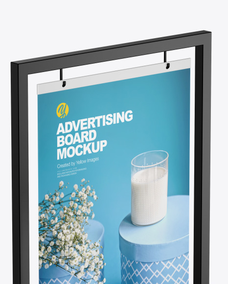 Advertising Board Frame Mockup