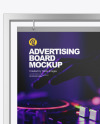 Advertising Board Frame Mockup