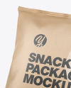 Kraft Snack Package Mockup