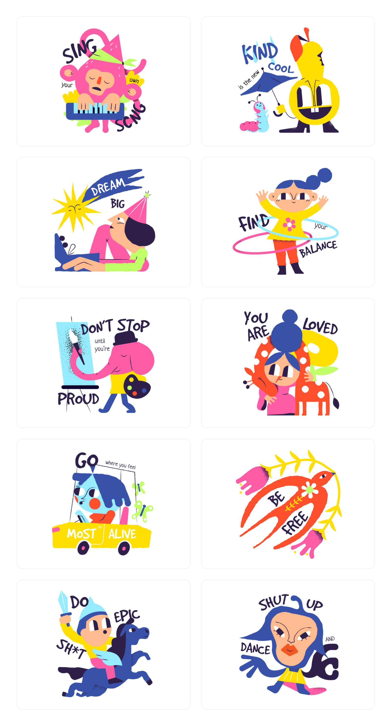 Keep Going Illustrations Keep Going Illustrations