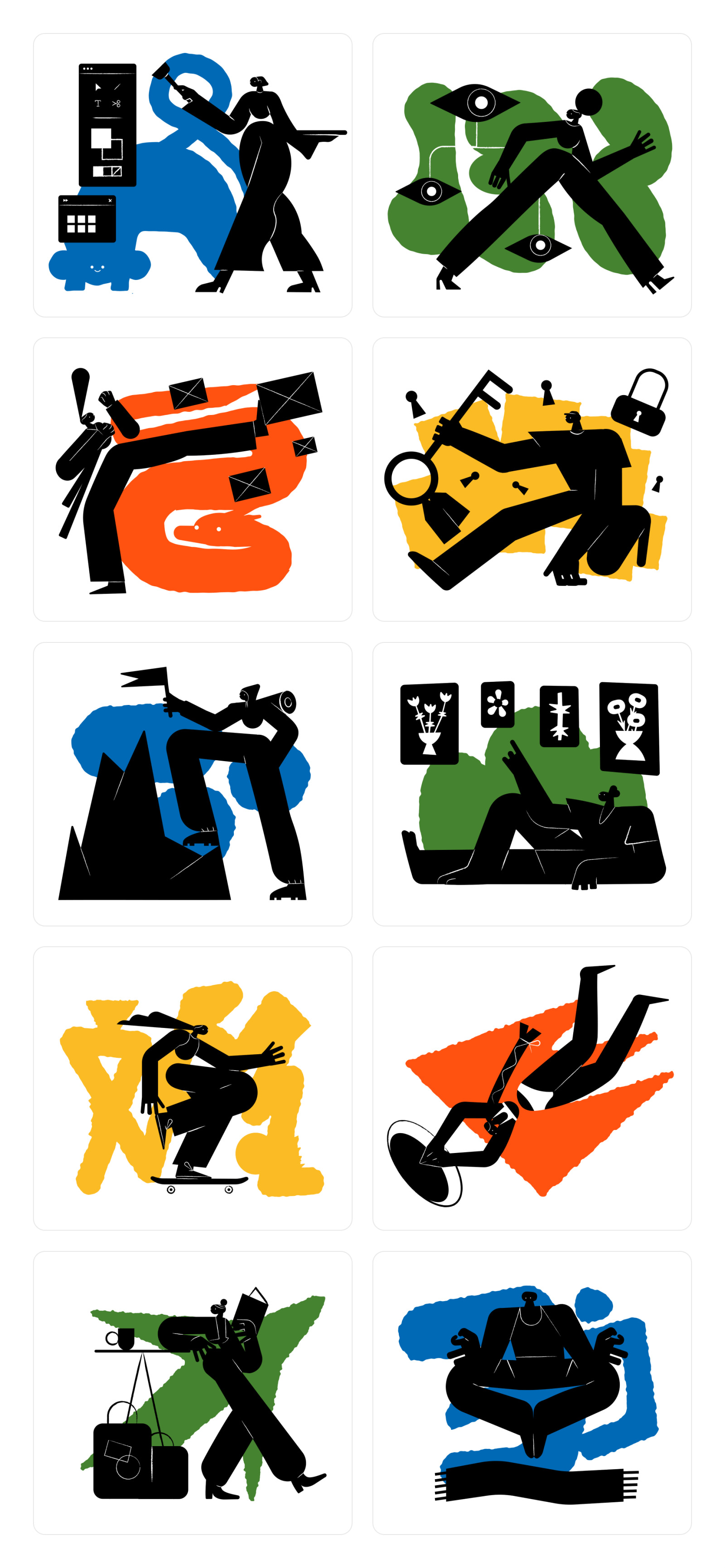 Blotter Illustrations Blotter Illustrations