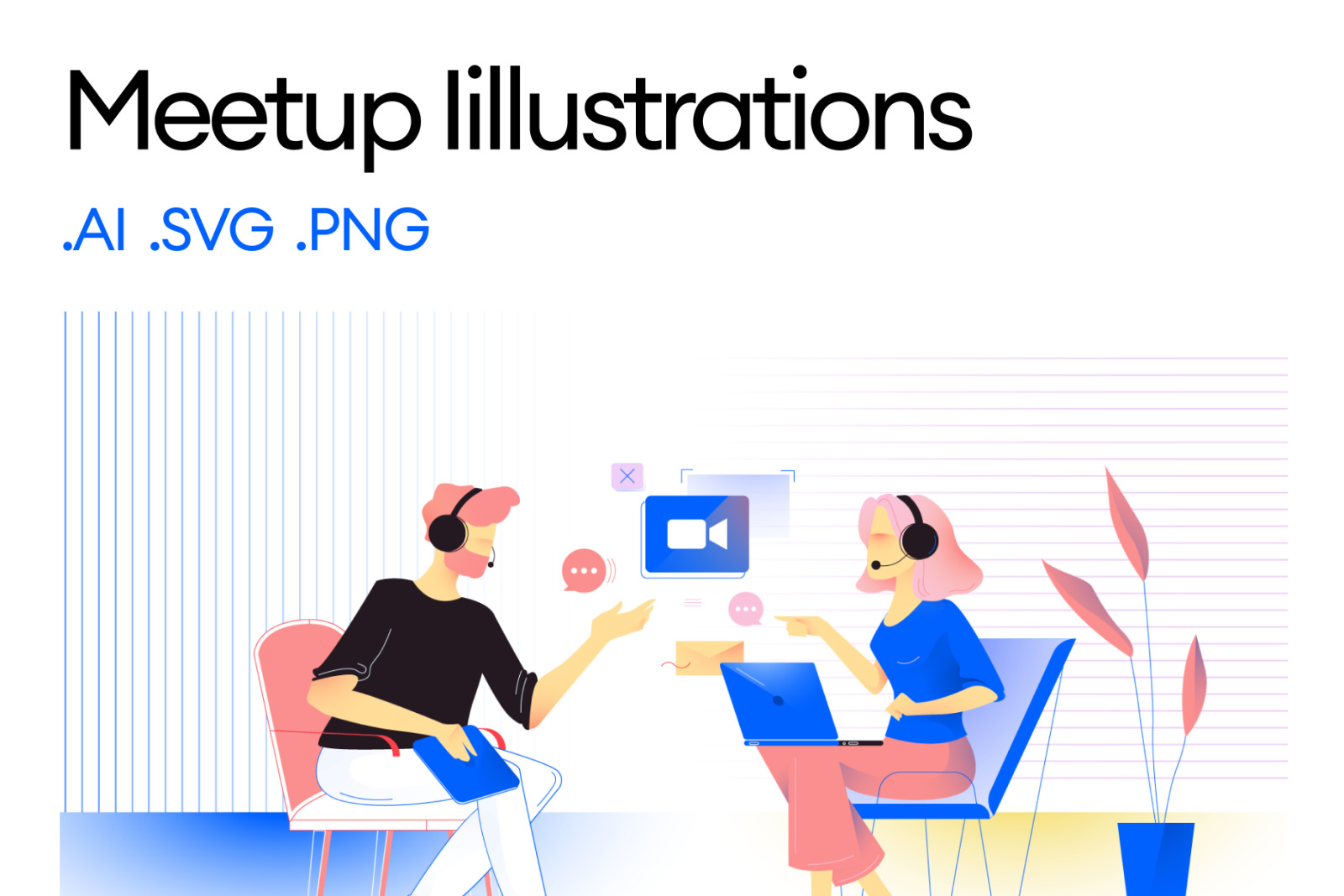 Meetup Illustrations Meetup Illustrations
