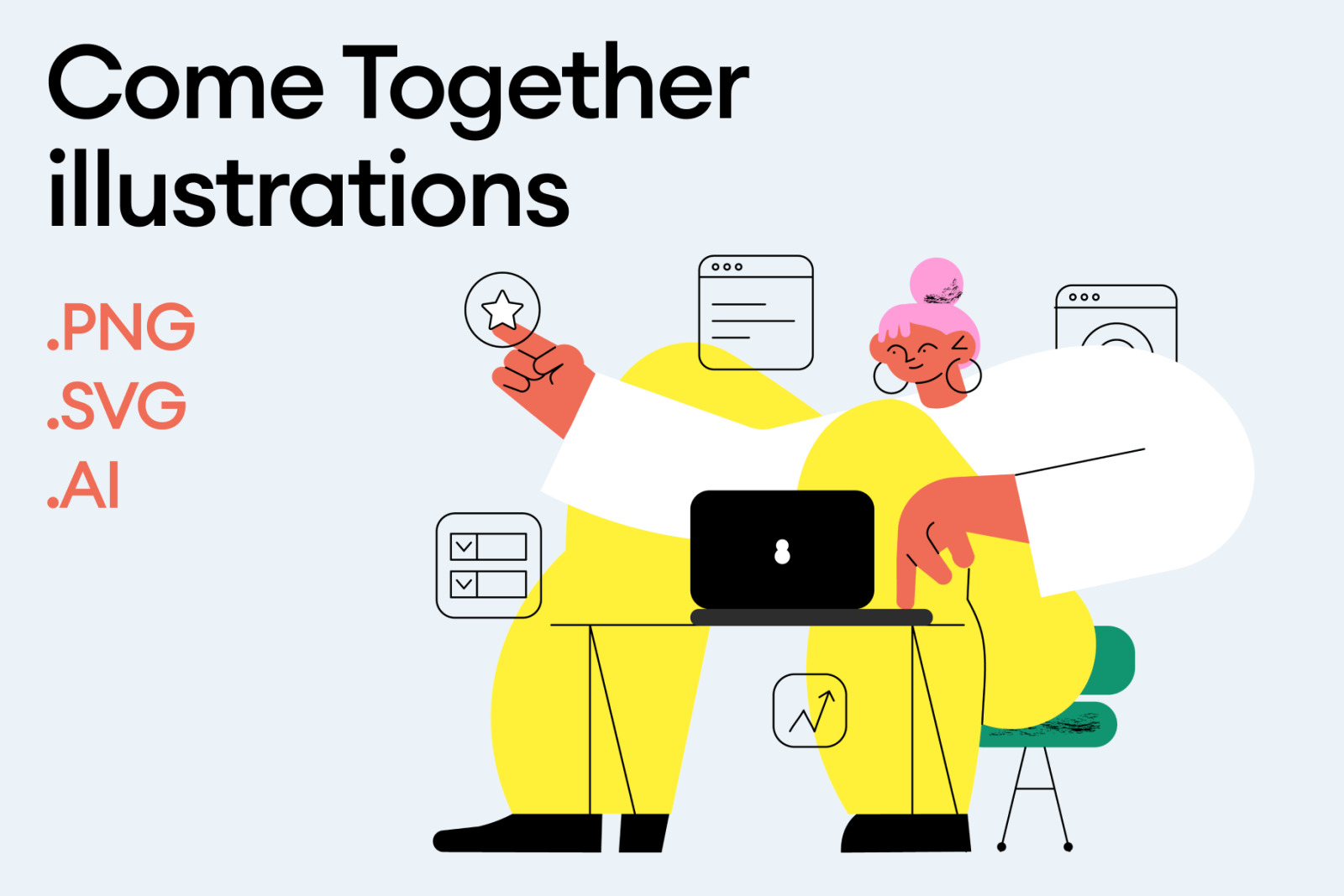 Come Together Illustrations