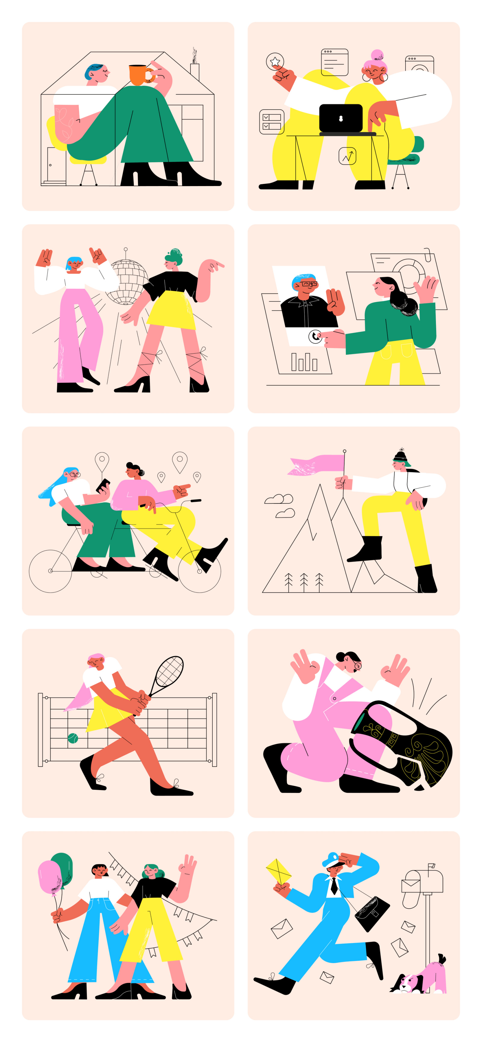 Come Together Illustrations Come Together Illustrations