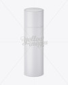 Matte Cream Bottle Mockup - High-Angle Shot