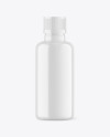 Glossy Plastic Bottle Mockup