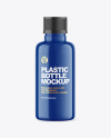 Glossy Plastic Bottle Mockup