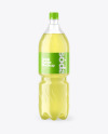 Lime Soft Drink Bottle Mockup