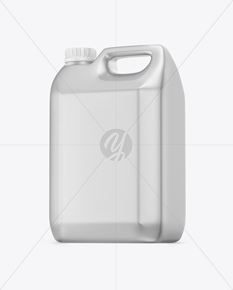 Metallic Jerrycan Mockup