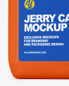 Textured Jerrycan Mockup