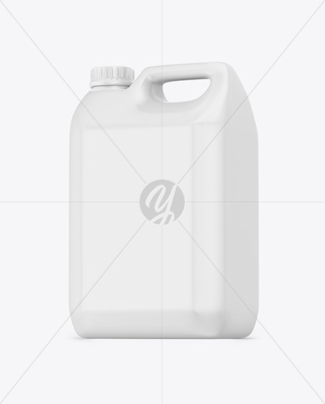 Plastic Jerrycan Mockup