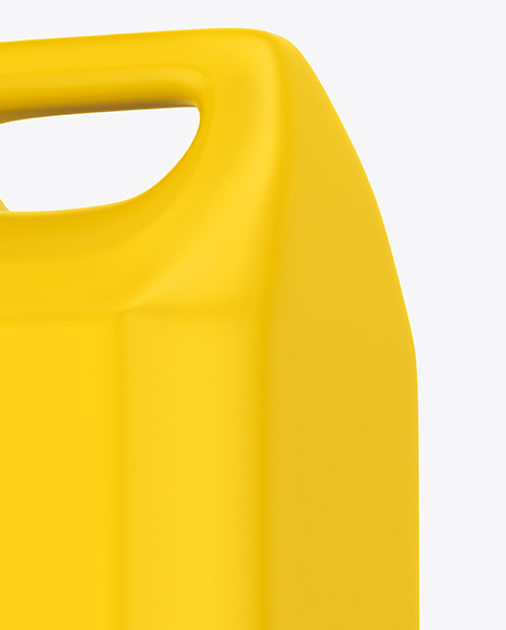 Plastic Jerrycan Mockup