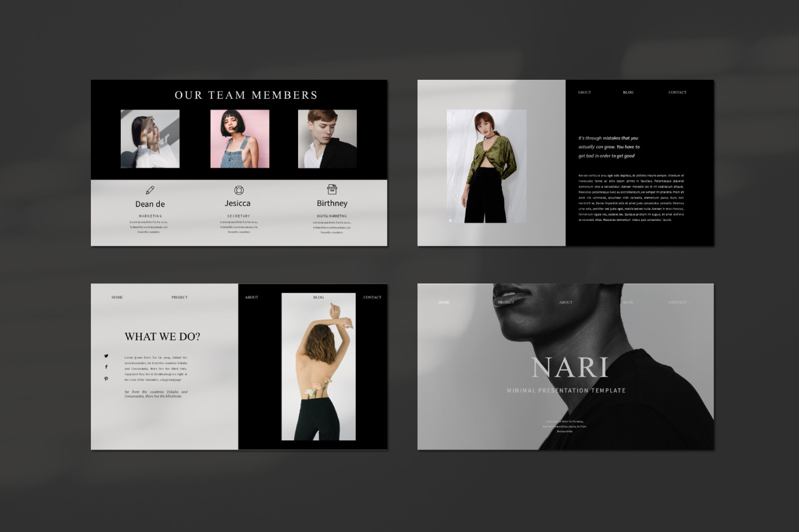 NARI Powerpoint Template