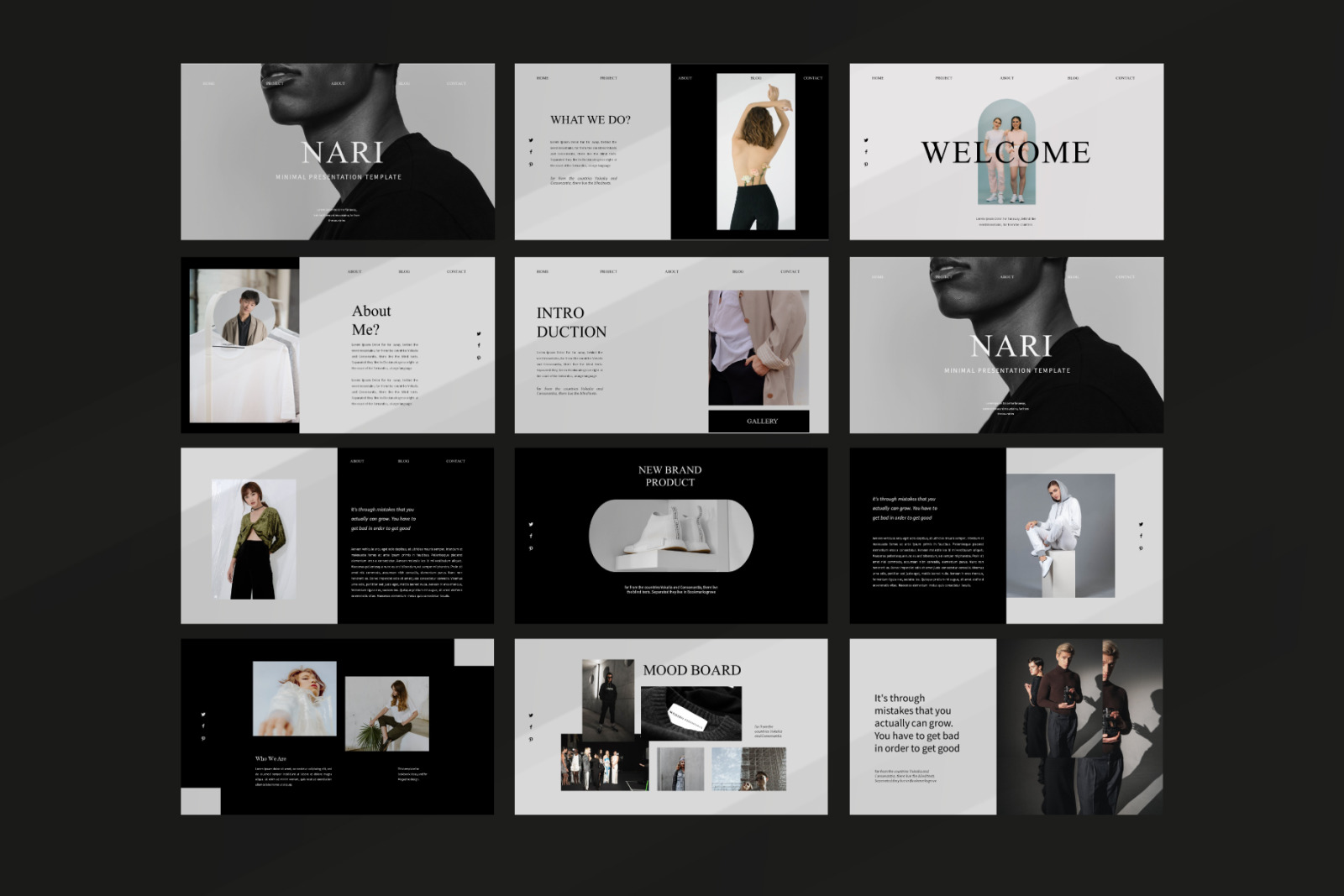 NARI Powerpoint Template