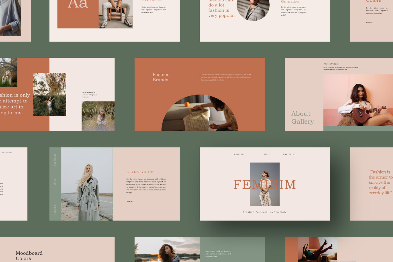 Feminim Keynote Template Feminim Keynote Template