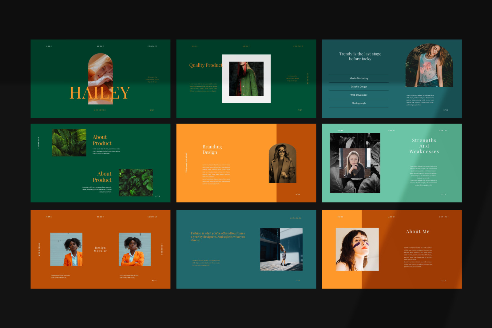 Hailey Powerpoint Template Hailey Powerpoint Template