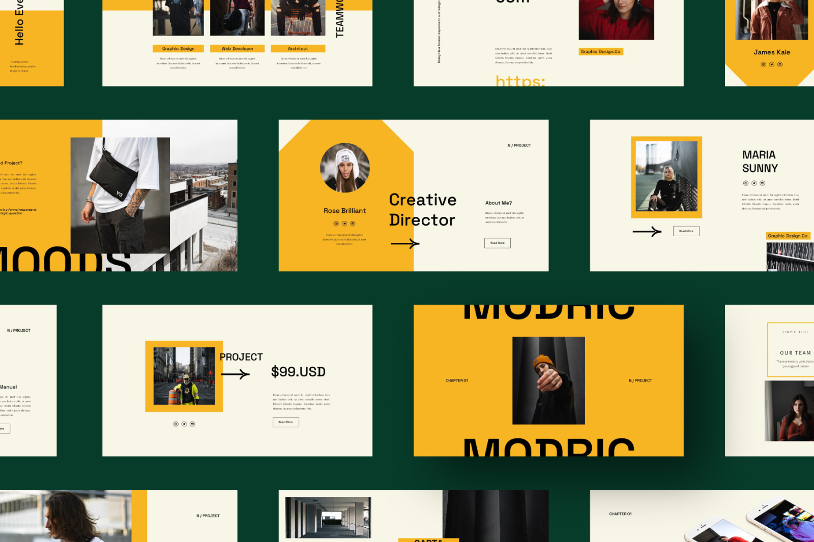 MODRIC Powerpoint Template MODRIC Powerpoint Template