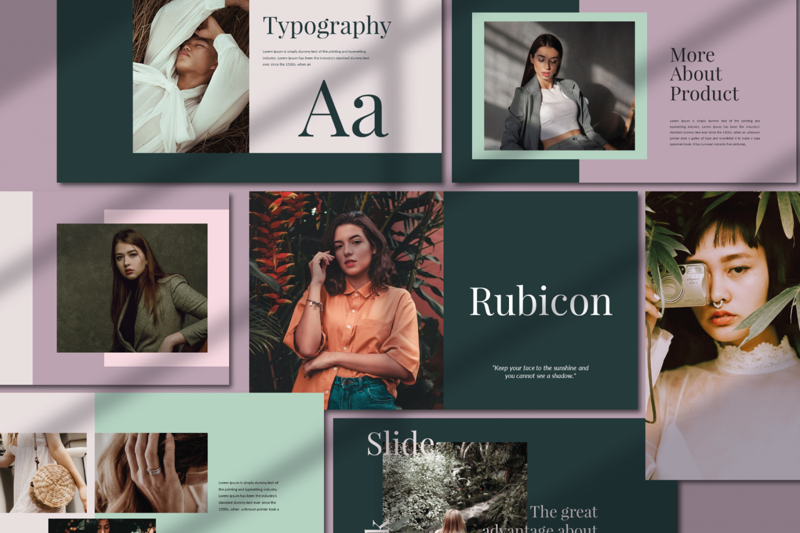 Rubicon Powerpoint Template