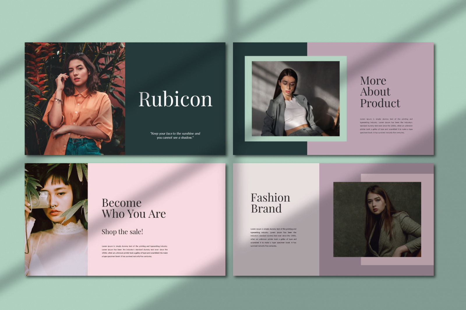 Rubicon Powerpoint Template